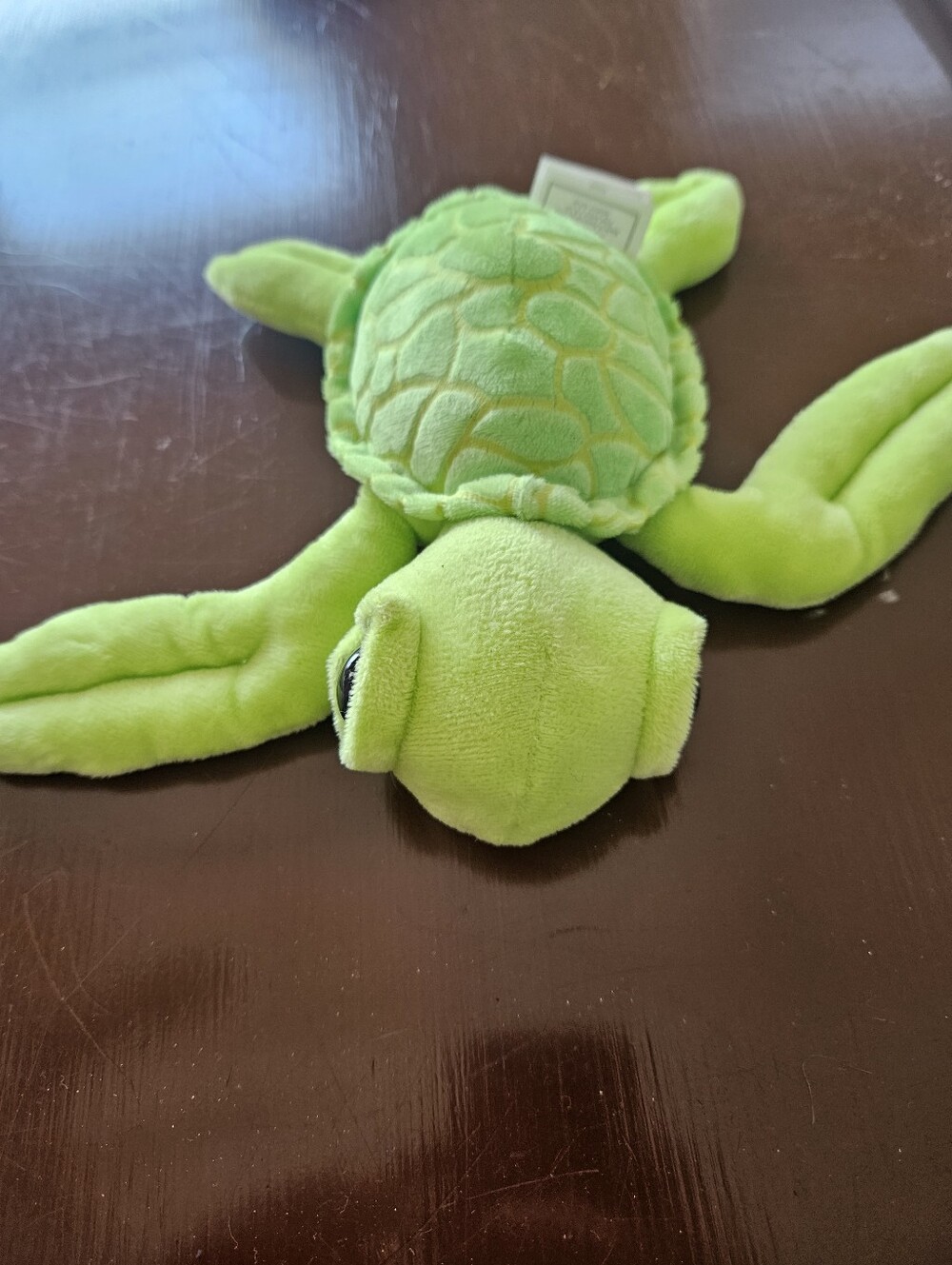 Gund Lime Green Plush Turtle